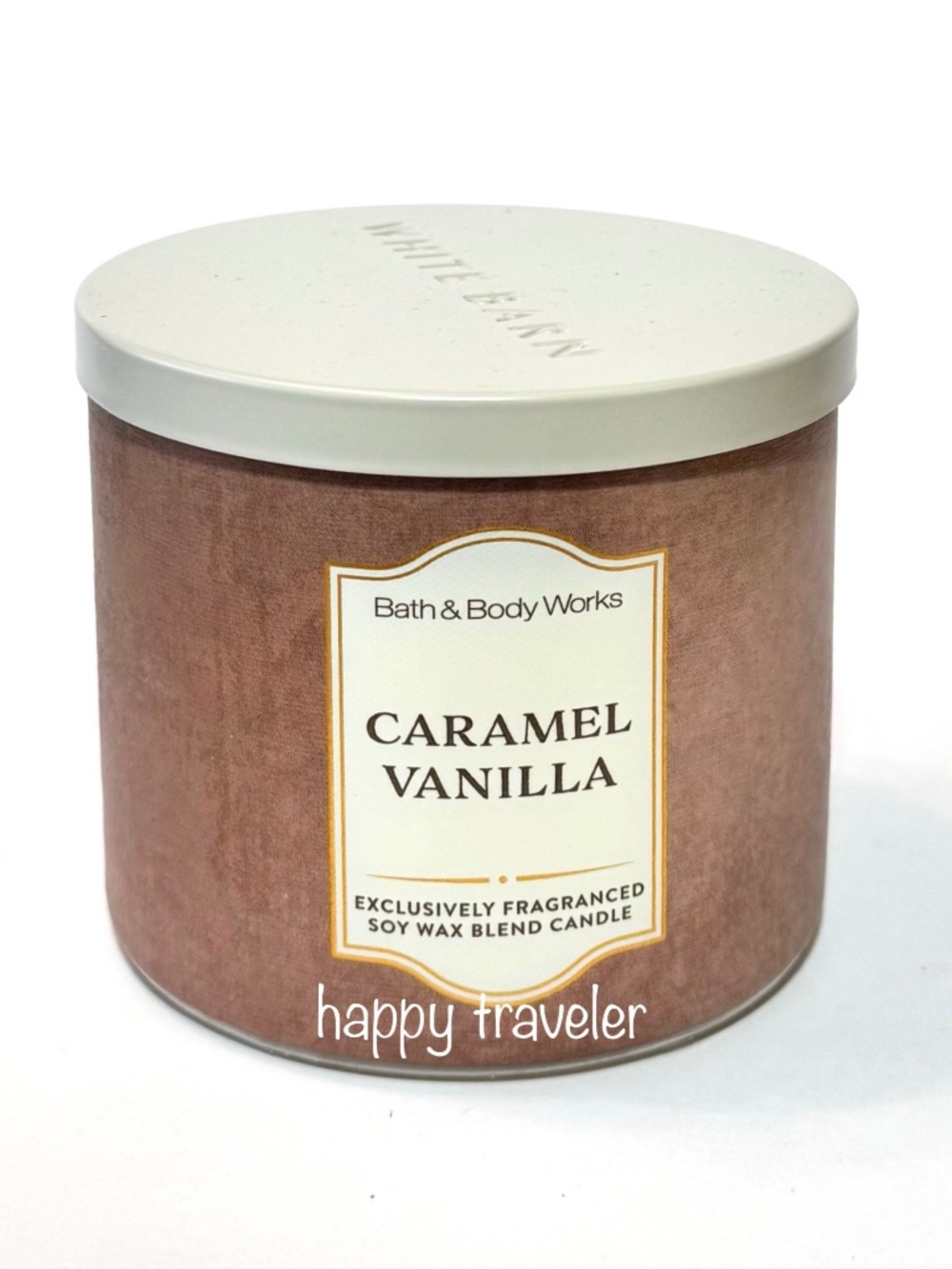 CARAMEL VANILLA 3-Wick Candle